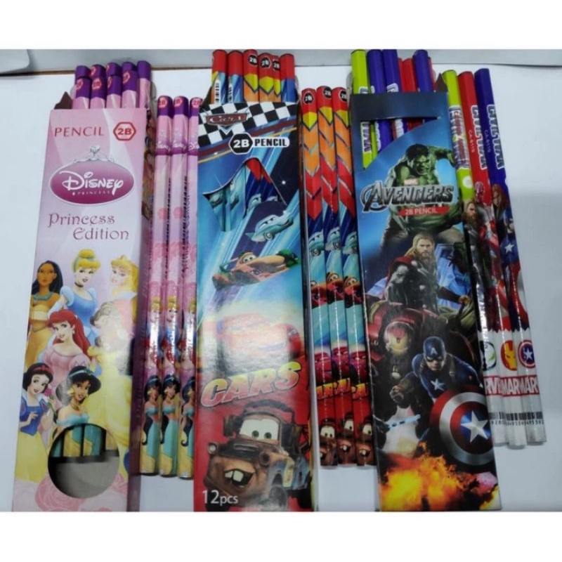 

pensil 2b karakter fancy animasi kartun setara