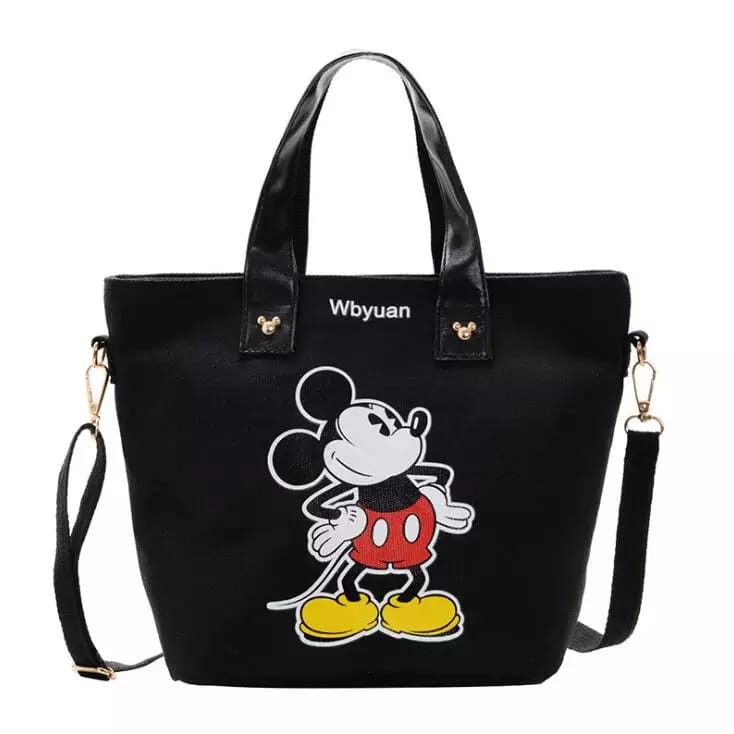 Tas Tote Bag MICKEY MOUSE Terbaru Bahan Tebal / Tas Tote Bag Wanita / Tas Wanita