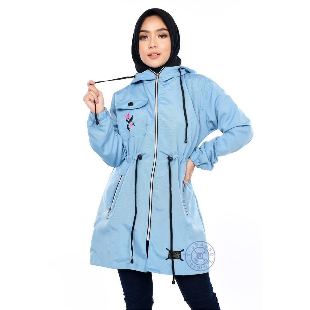 Jaket Parka Wanita Muslimah Moza Premium Jacket Parka Wanita Muslimah Moza Premium Jeket Parka Wanita Muslimah Moza Premium Cewe dan Permpuan Perempuan dan Wanita Waterproof Murah Terlaris