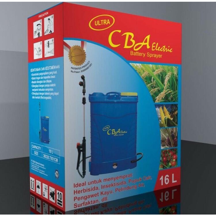 CBA 16 Liter Sprayer Elektrik 16 Liter Alat Semprot Tipe 4 CBA