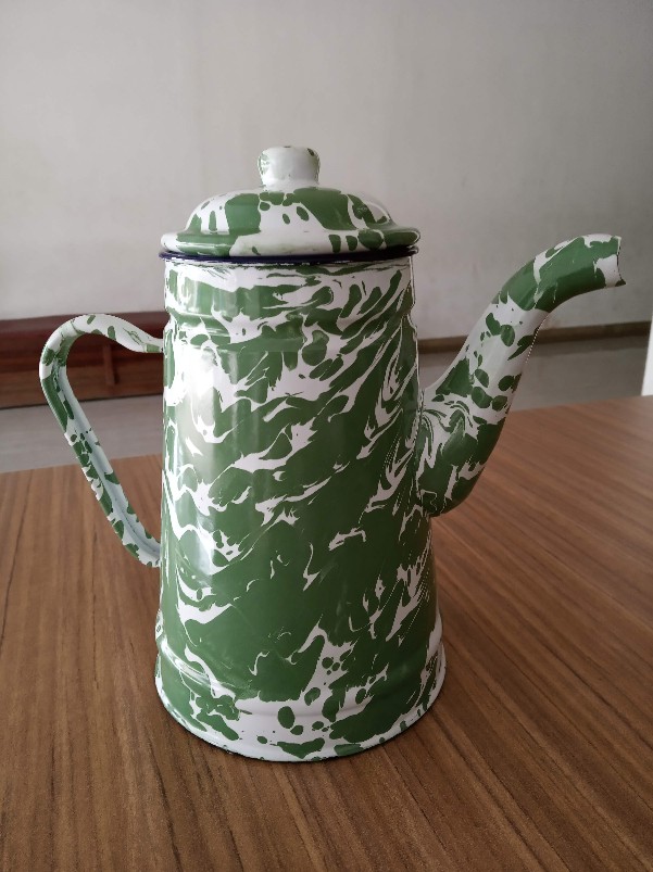 Eskan Lurik 13 Cm / Eskan Blirik / Teko Poci 13 Cm