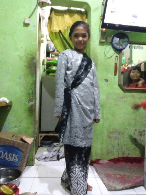 Maura Couple - Sania Ruffle Batik Couple Ori Ndoro Jowi Garansi Termurah Shopee - Batik Modern Solo