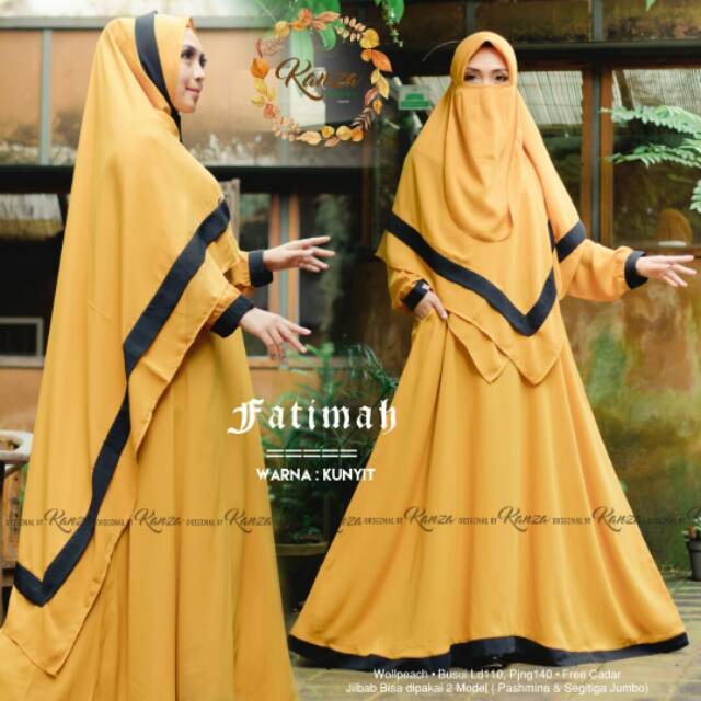 Fatimah syar i ada pilihan warna