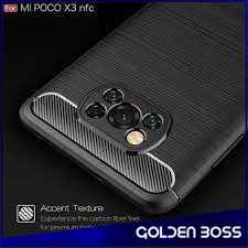 Xiaomi MI A1 POCO F1 F2 PRO 4X 5+ Original Ipaky Case Casing Carbon Fiber Soft TPU Softcase