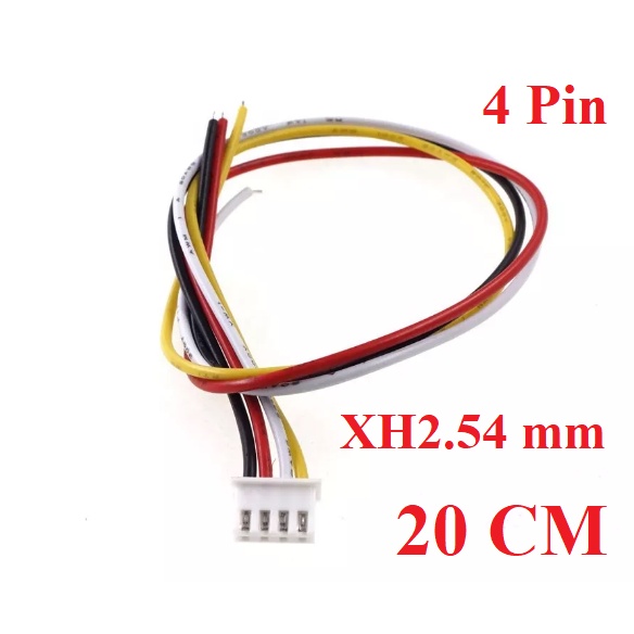 Kabel Konektor Terminal CONNECTOR JST XH2.54 XH 2.54 mm 20CM 4 Pin 4P