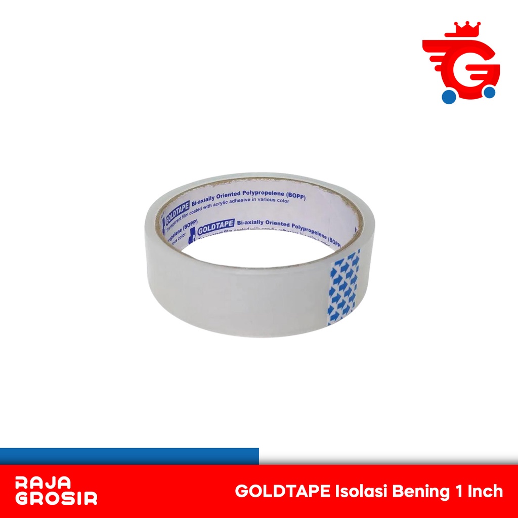 

Goldtape Isolasi Bening 1 Inchi