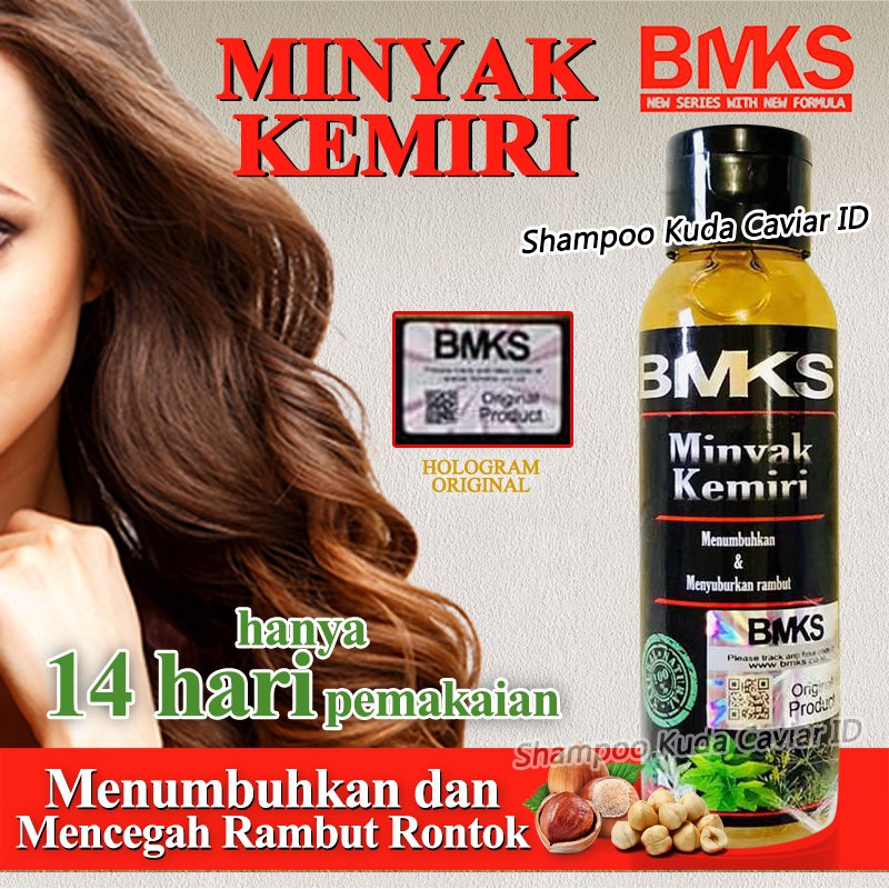 Jual Minyak Kemiri Bmks Original Mencegah Kerontokan Menumbuhkan Rambut Baru Bmks Original Indonesia Shopee Indonesia