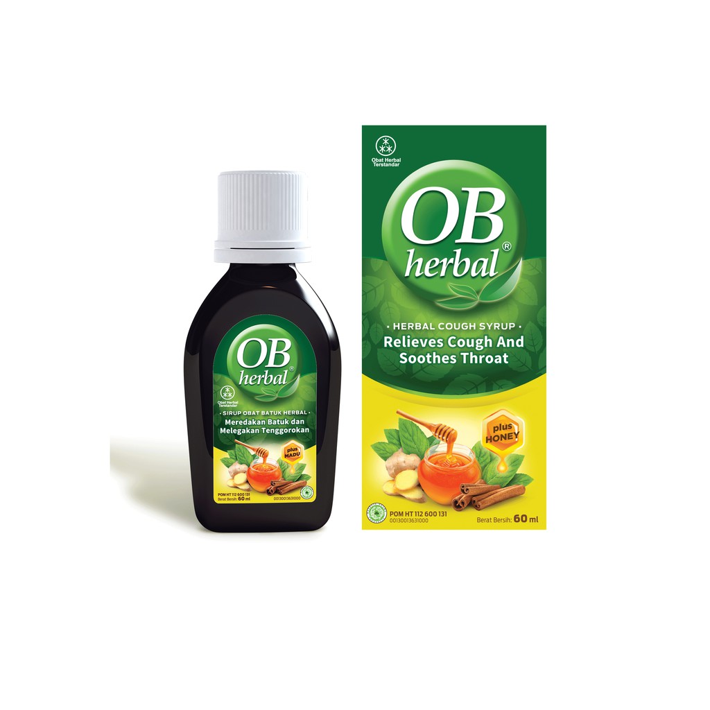 Ob Herbal Antangin Syrup 60ml