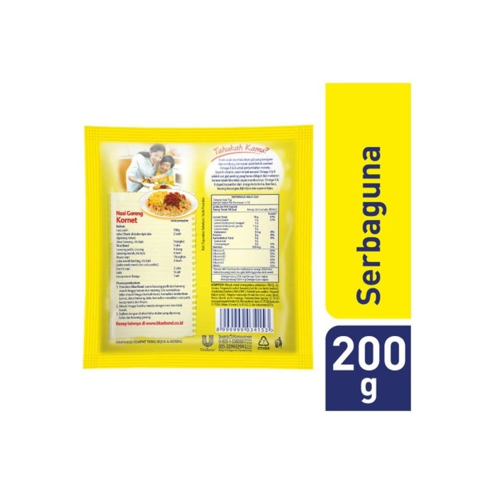 

Ee510 Mentega Blueband / Blue Band Serbaguna 200G 6Ggddv