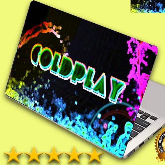 Garskin Laptop Coldplay 6 Skin Laptop Stiker Laptop
