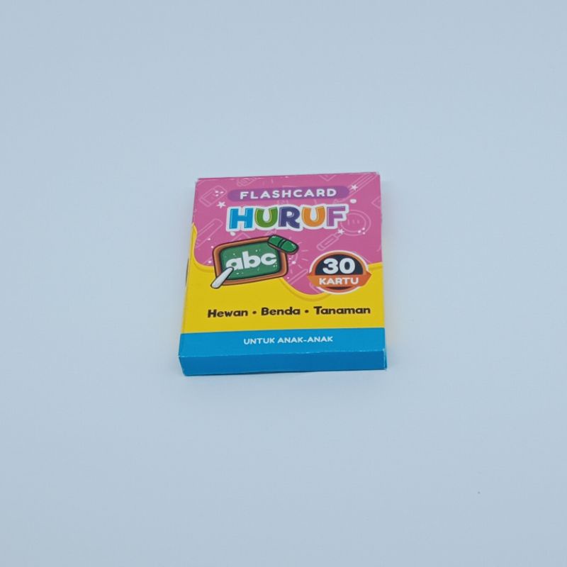 FLASH CARD ANAK HURUF ABJAD
