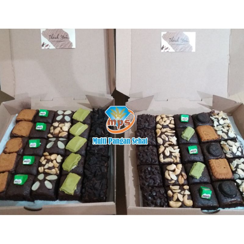

Fudge Brownies Serella Mix Topping 25pcs.
