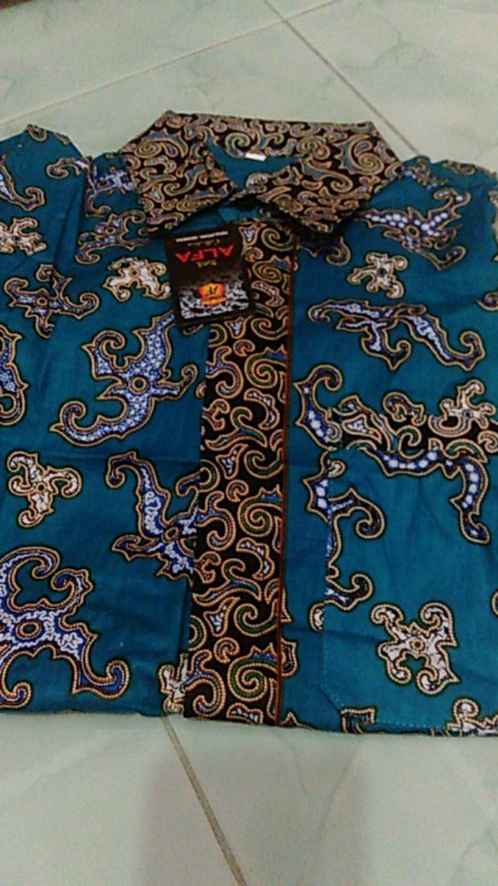 Atasan Batik Dolby Dolbi Dobby Doby Tenun Sutra Tulis Halus Katun Atbm Baron ,sarombit Atasan