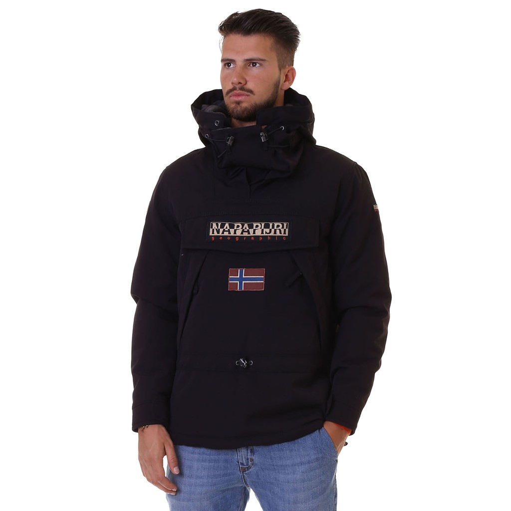 Napapijri Skidoo Anorak Jacket - Size L Black
