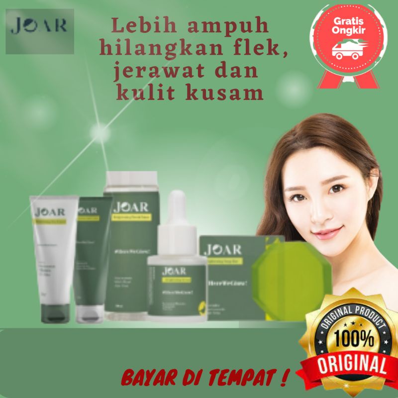 Joar skincare brightening series sabun serum toner 1 paket lengkap joarskincare kosmetik perawatan p