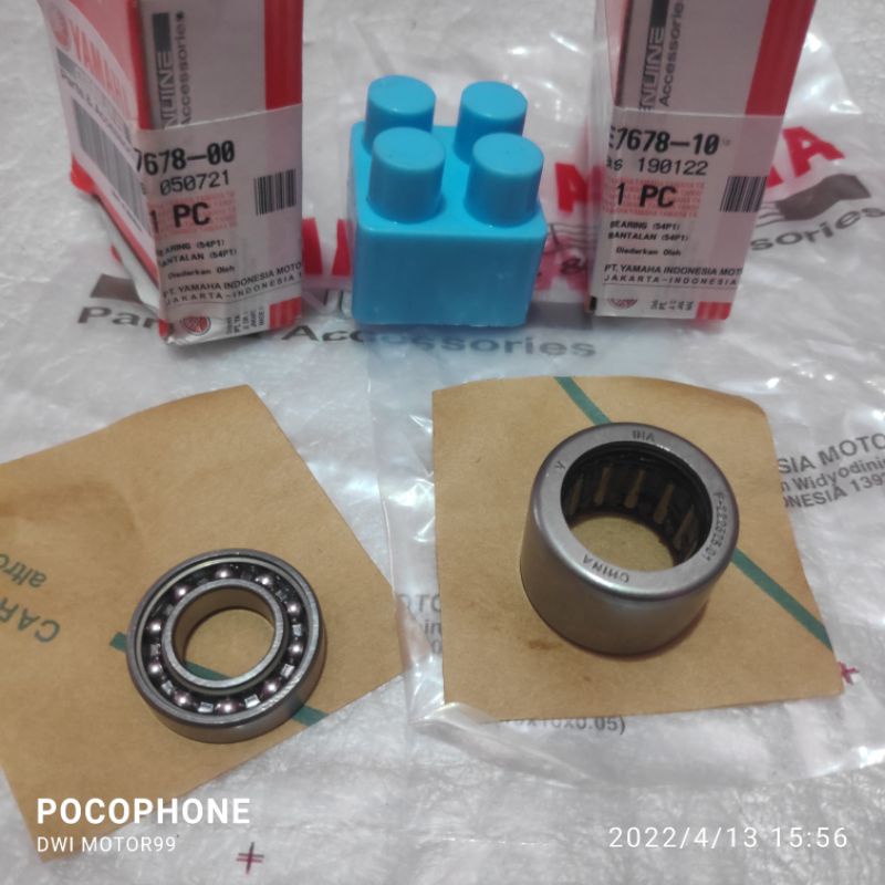 LAKER BEARING SET PULLY COWO BELAKANG MIO J SPORTY SMILE NOUVO ORIGINAL ORI YAMAHA POLY POLI PULI