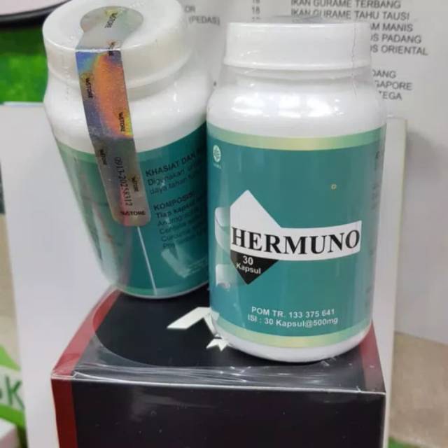 Hermuno anti parasit herbal 100% asli