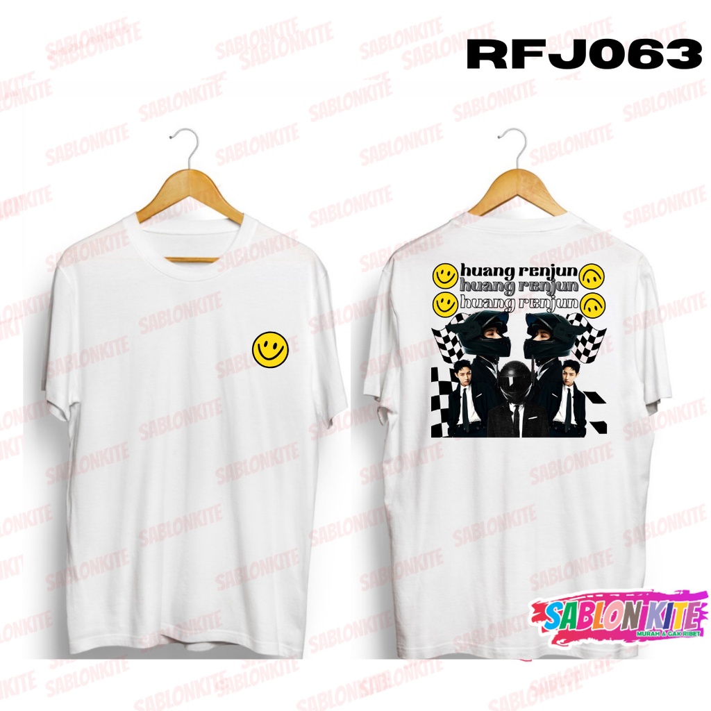 MURAH!!! KAOS NCT DREAM HUANG RENJUN HELMET RFJ062 COMBED 30S