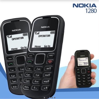 Handphone Nokia Hp 1280 Sim GSM Bahasa Indonesia New Refurbish