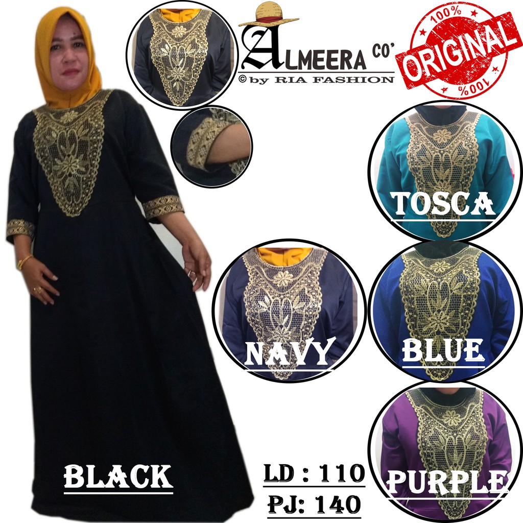 [Almeera] MAXI DRESS AULA PREMIUM BALOTELLI