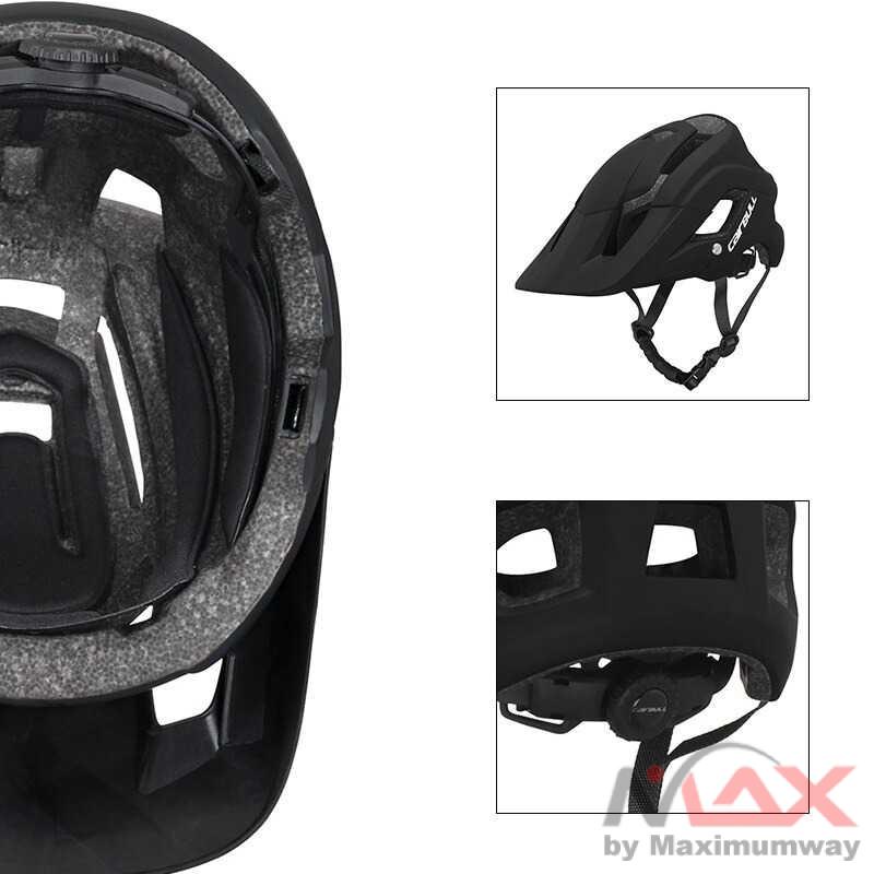 Cairbull Helm Sepeda Ultralight Cycling Bike Helmet - CB-19 Warna Hitam