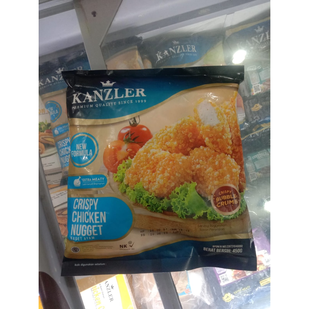 

TERLARIS!!!KANZLER NAGET CRISPY 450GR