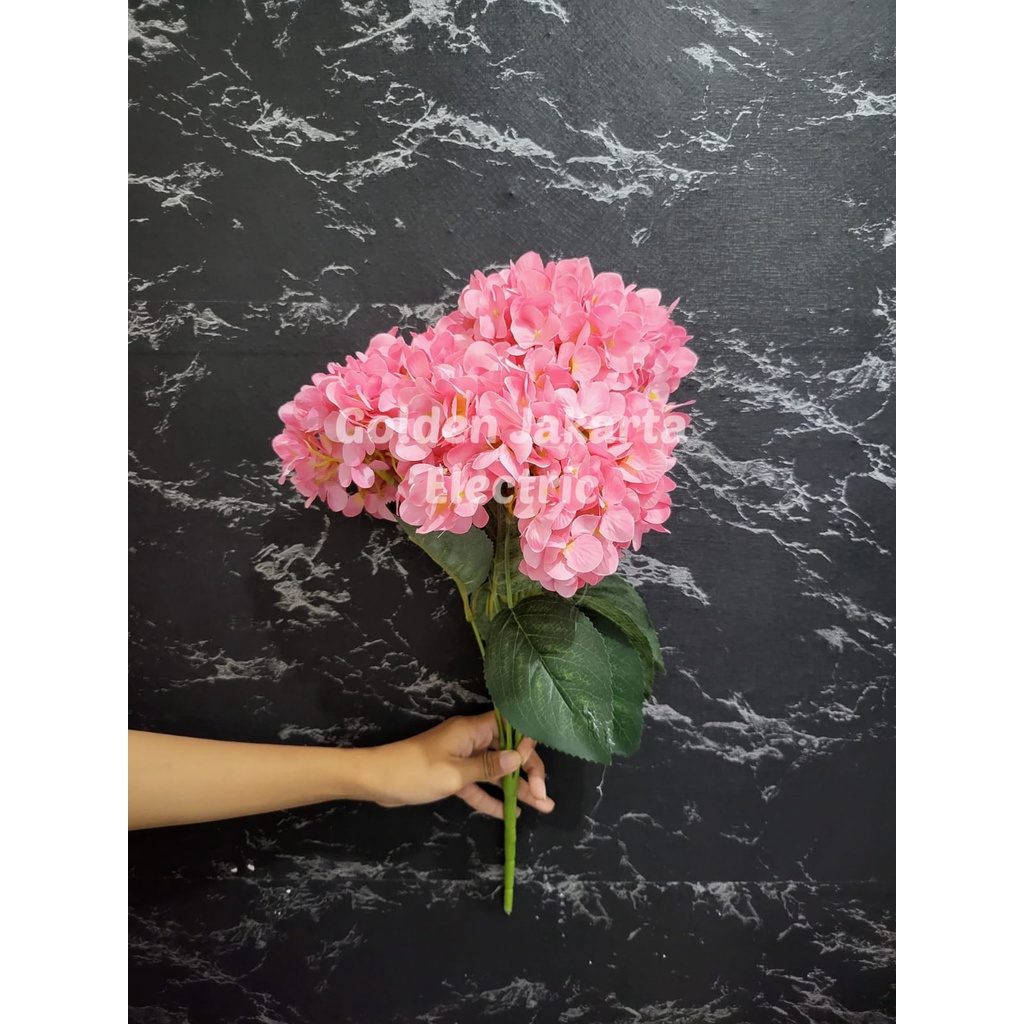 Bunga Hortensia Premium Jumbo x5