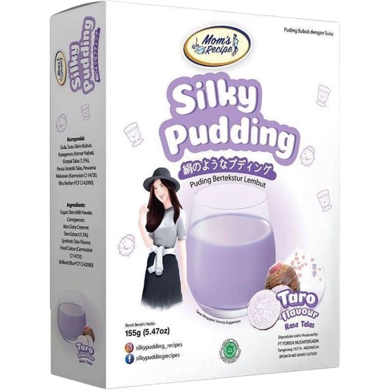 

Silky Pudding Rasa Talas 155gr Moms Recipe Puding Bertekstur Lembut Taro Flavour