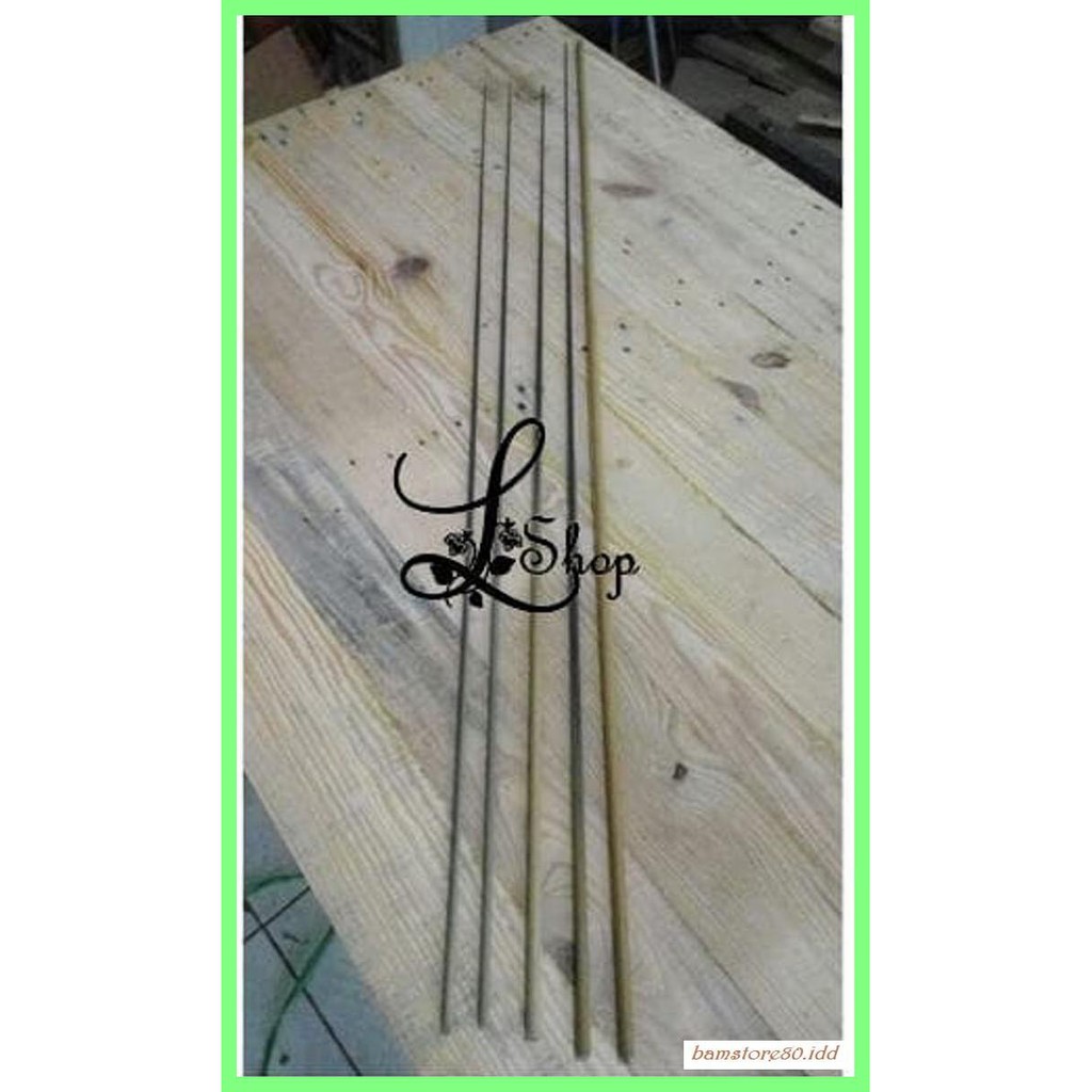 JORAN-PANCING- JORAN PANCING - BLANK ROD FIBER SUTET 7 MM 210 CM SUDAH DIBUBUT/DIRAUT -PRODUK-