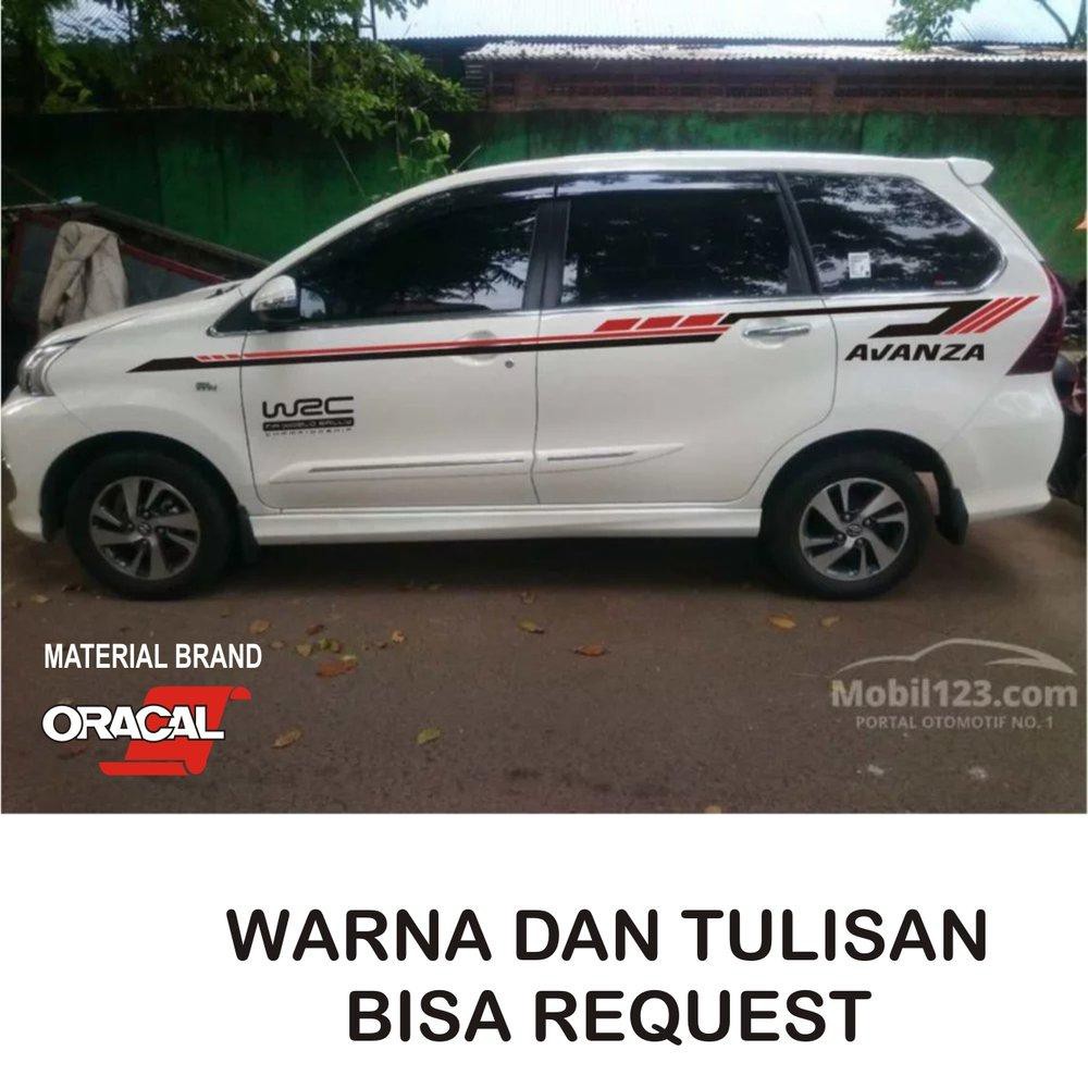 Stiker Cutting Mobil Avanza Veloz Stiker Mobil Xenia Kijang Ertiga Minimalis Shopee Indonesia