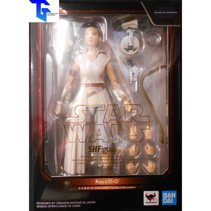 about 145 STAR ​​WARS: The Rise of Skywalker Figuarts Star Wars Ray & D-O S.H