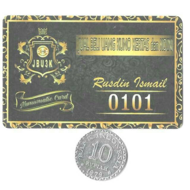 Uang kuno koin 10 rupiah