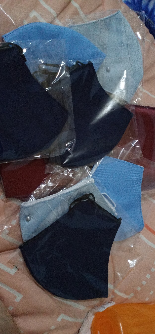 Rooty Tulle Mask • Masker Kain 3ply Pastel• Masker Pearl • Makser Lace • Masker Brokat 3ply Reusable