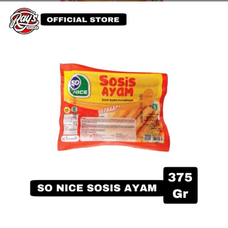 

So Nice Sosis Ayam 375Gr