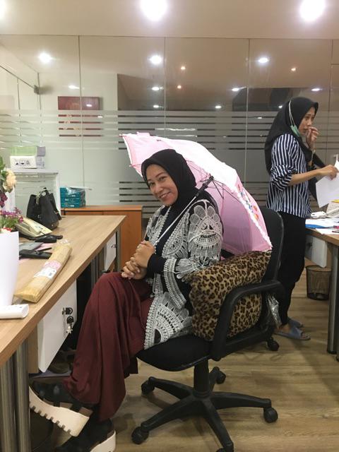 Promo Payung Anak Karakter Hello Kitty Pink