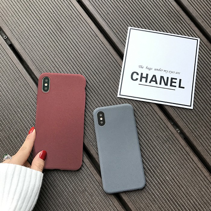 Soft Case Iphone X / Iphone Xs Iphone XR Iphone Xs Max Slim Matte Silicone Sandstone