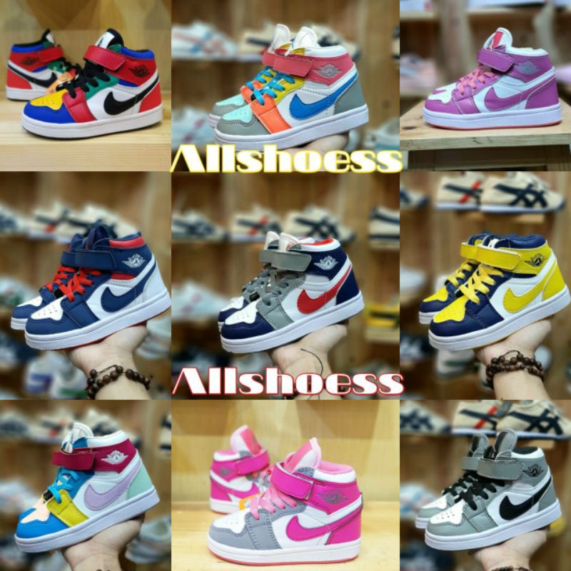 SEPATU ANAK NIKE AIR JORDAN 1 PINK NIKE JORDAN 1 TERLARIS