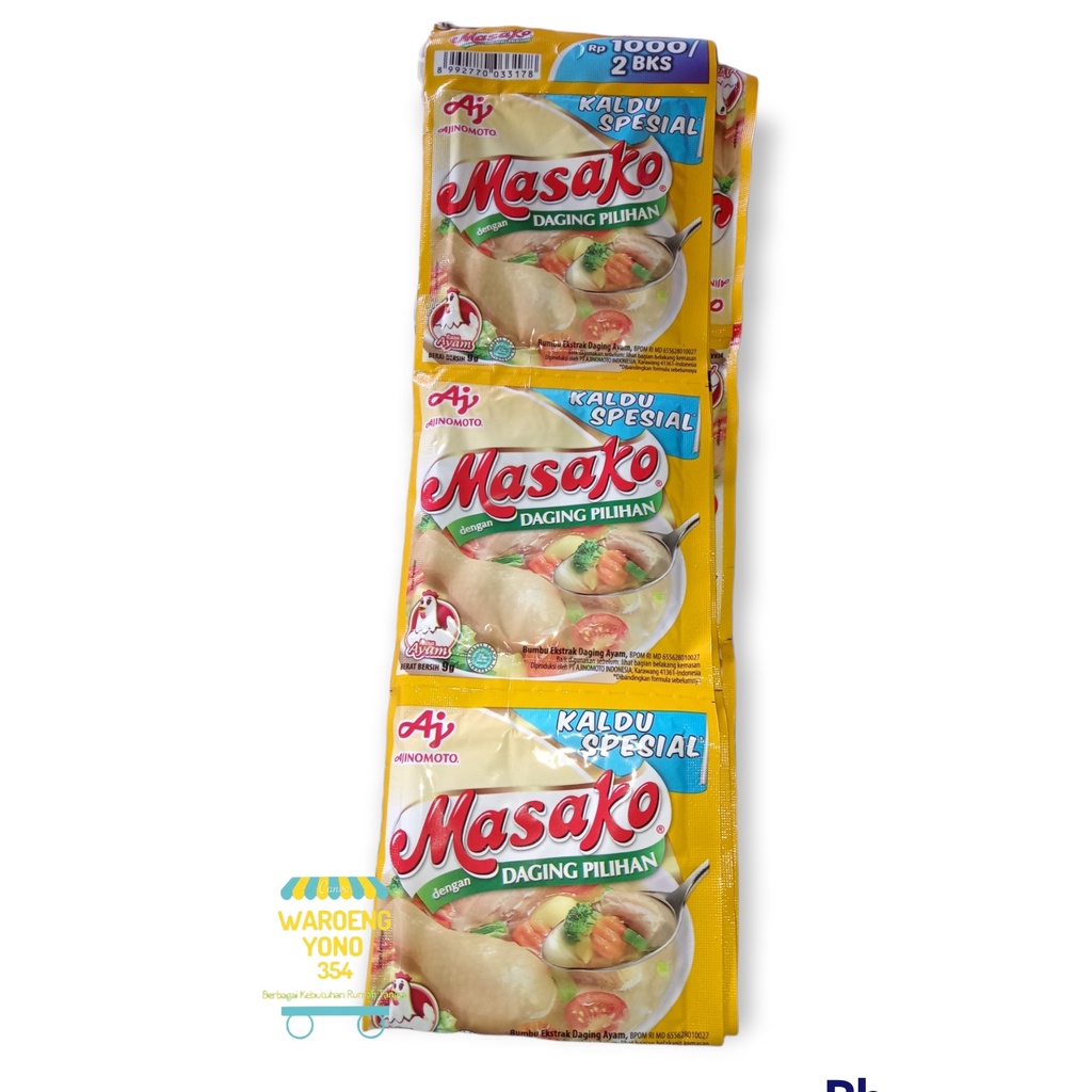 

Masako Ayam - 12 Pcs/1Renteng