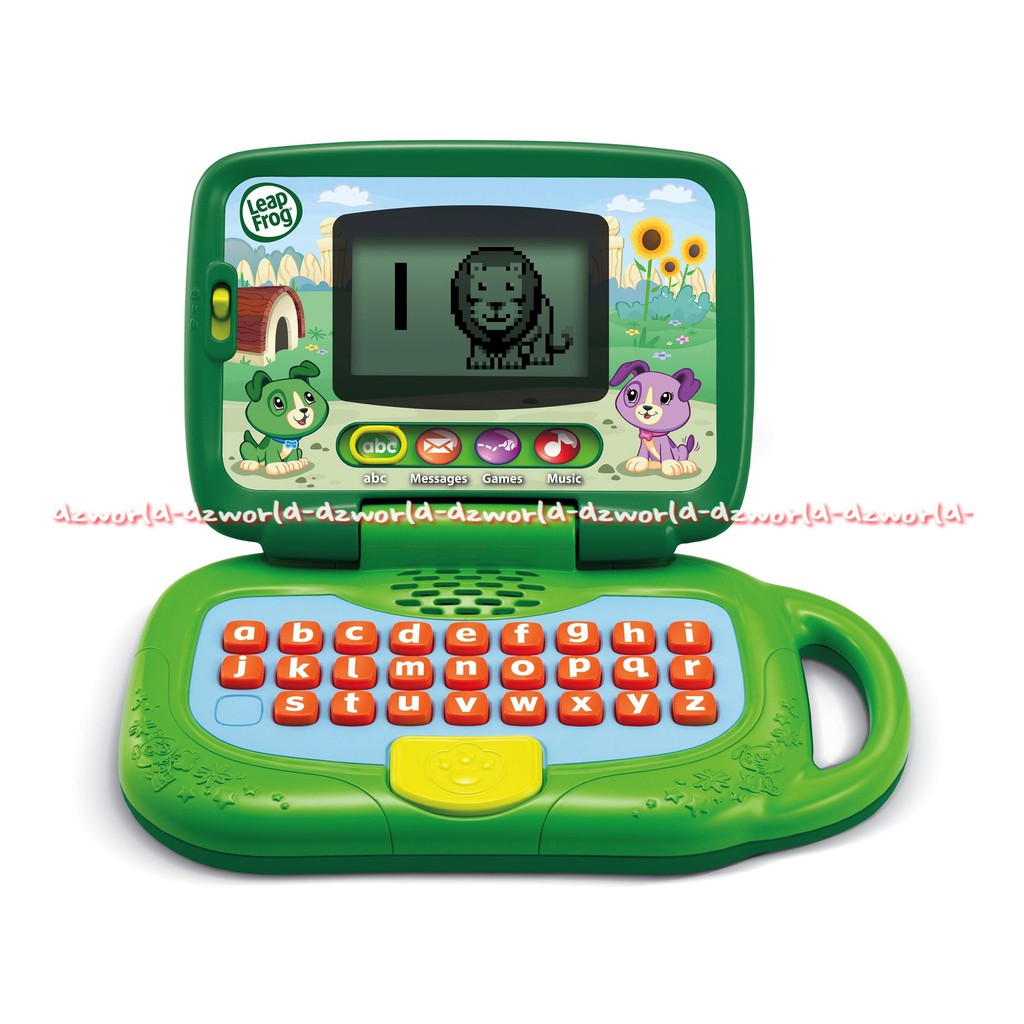 Leap Frog My Own Leaptop laptop mainan untuk mengajarkan balita tentang alfabet dan suara hewan