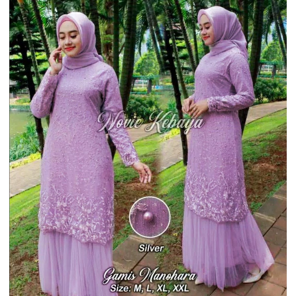 ꧁𓊈𒆜𝔢𝔩𝔦𝔷𝔦𝔞.𝔠𝔩𝔬 𒆜𓊉꧂ gaun pesta / gamis brukat / gamis kondangan model terbaru / gamis syari / gamis re