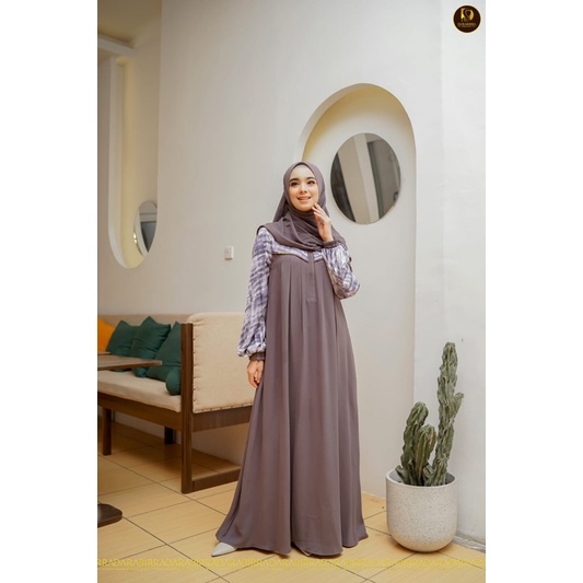 DARABIRRA ORIGINAL Gamis Casual Syar'i Terbaru Fashion MODERN MODIS ELEGAN & SYARI Lightnite Armani