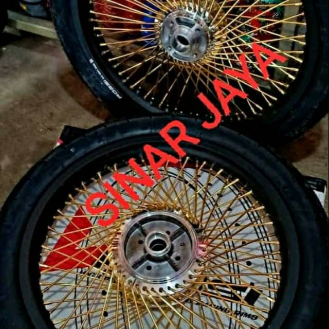 paket velg jari seribu 140 160 185 215 rxk rx king vixion mx Primus gl Megapro Verza dll plus ban