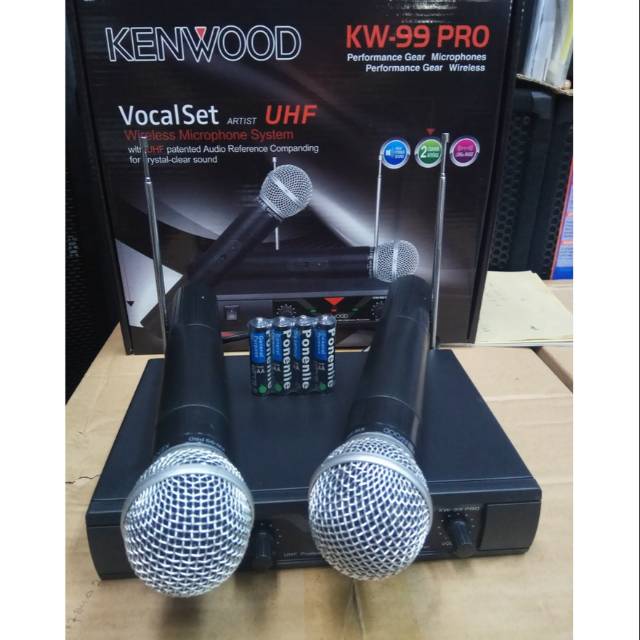 Mic wireless kenwood kw-99 pro