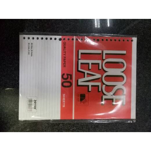 

kertas Loose leaf B5 isi binder 26 ring JOYKO murah