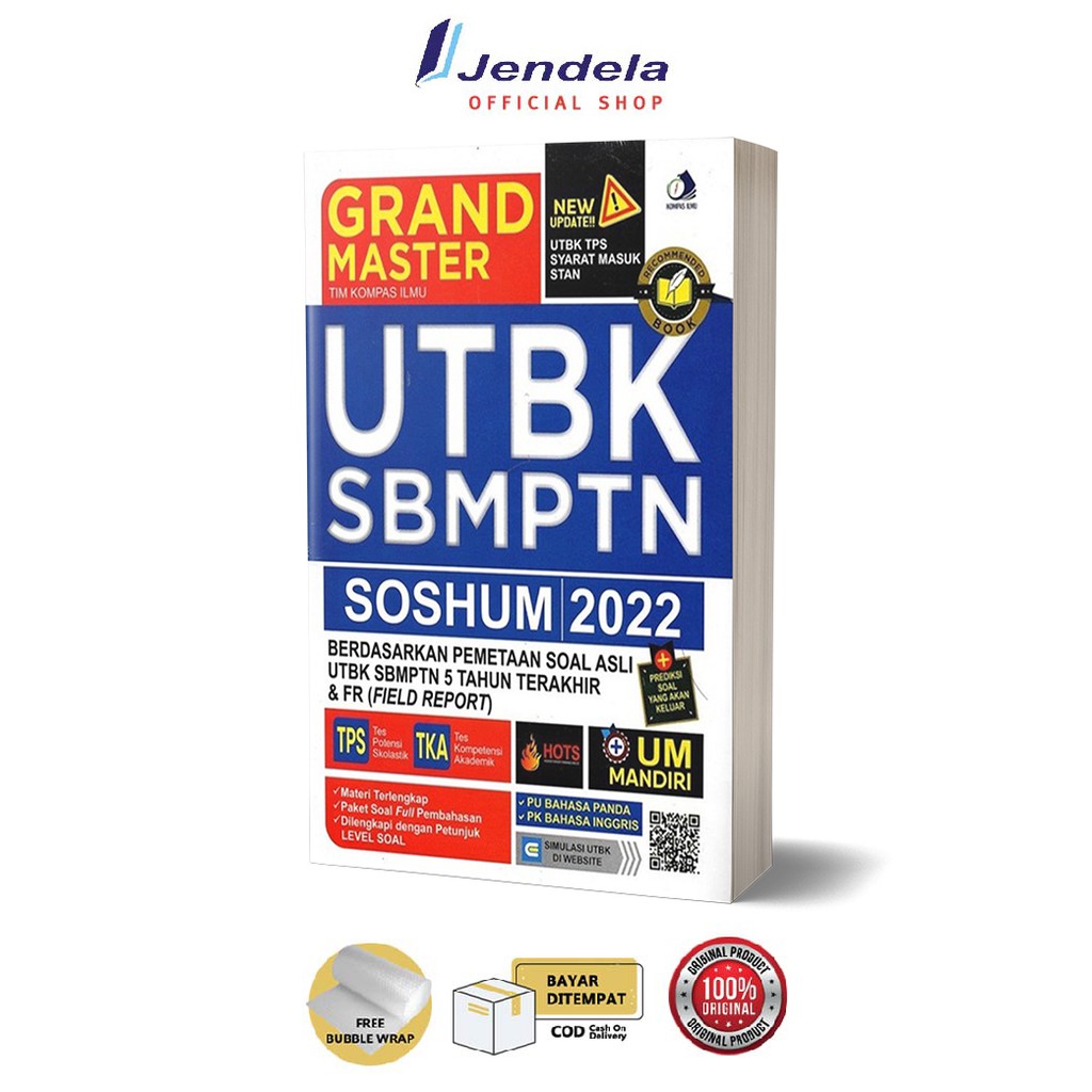 Soshum 2022 Grand Master UTBK SBMPTN TPS TKA HOTS UM Mandiri