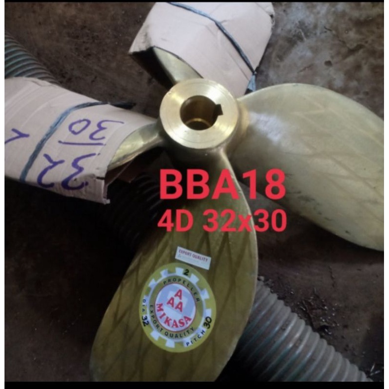 Kipas Kapal MIKASA / Propeller 4D 32x30
