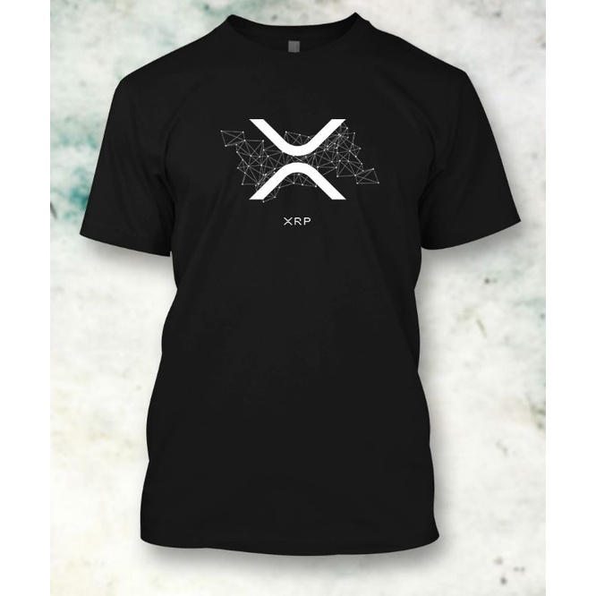 KAOS CRYPTO KOIN XRP HITAM