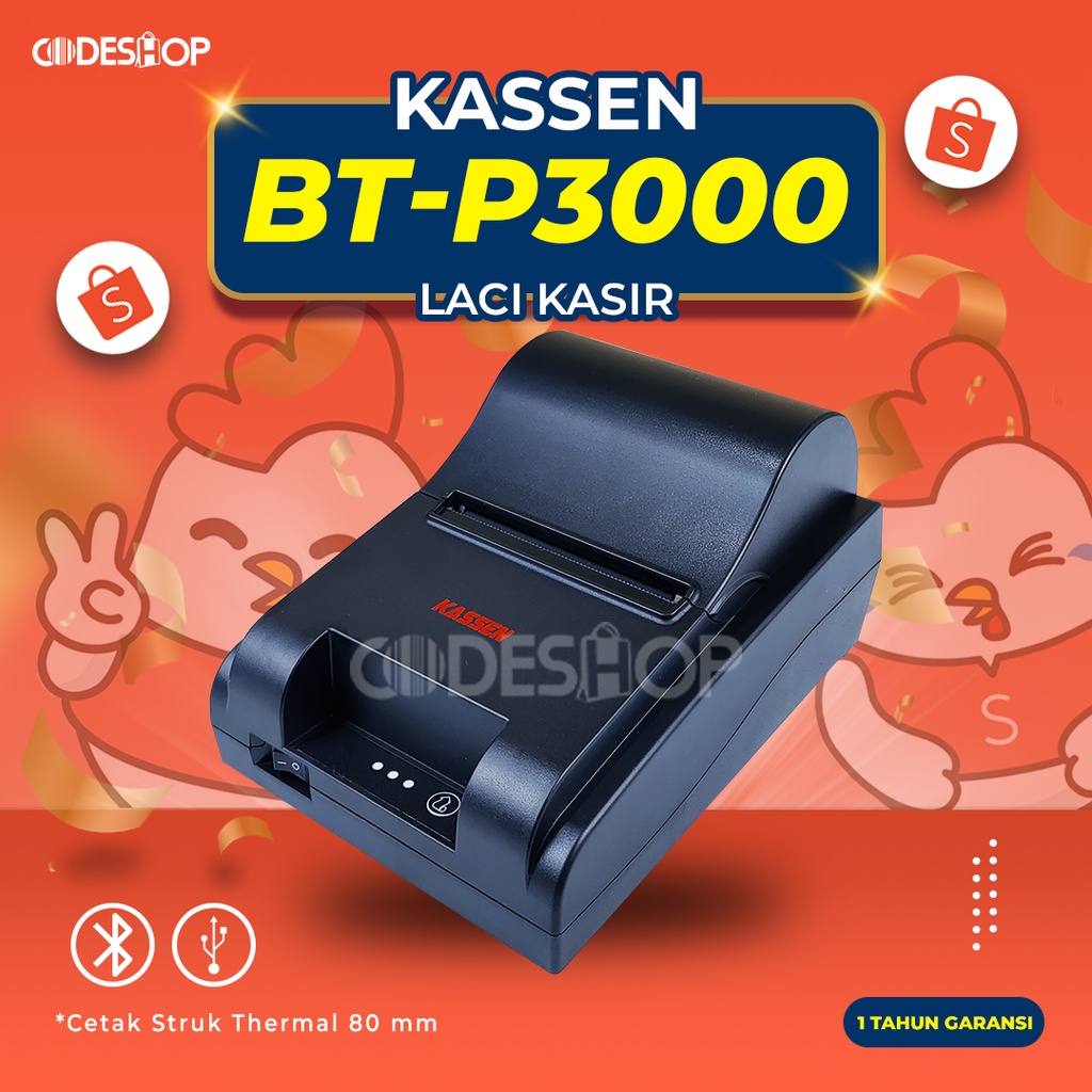 Jual Kassen Btp Printer Kasir Bluetooth Cetak Struk Thermal Receipt Btp Shopee Indonesia