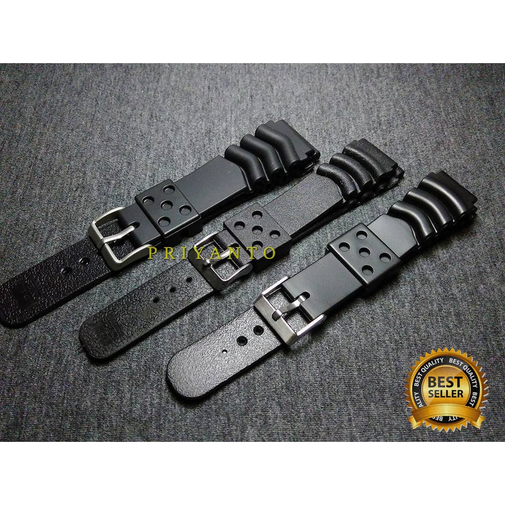 STRAP SEIKO DIVER SIZE 18 20 22 MM TALI JAM SEIKO DRIVER 18 20 22 MM