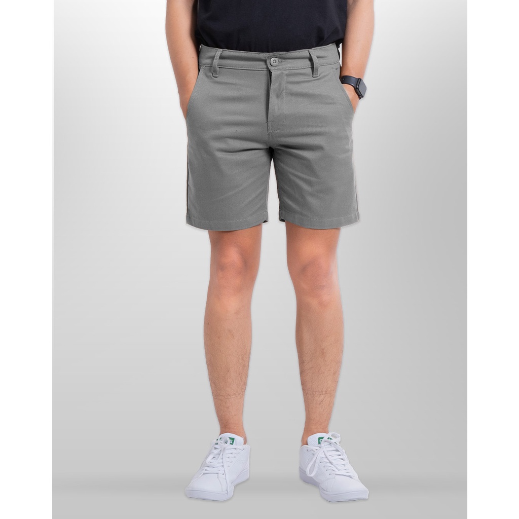 Relax Short Chino Pants - Grey